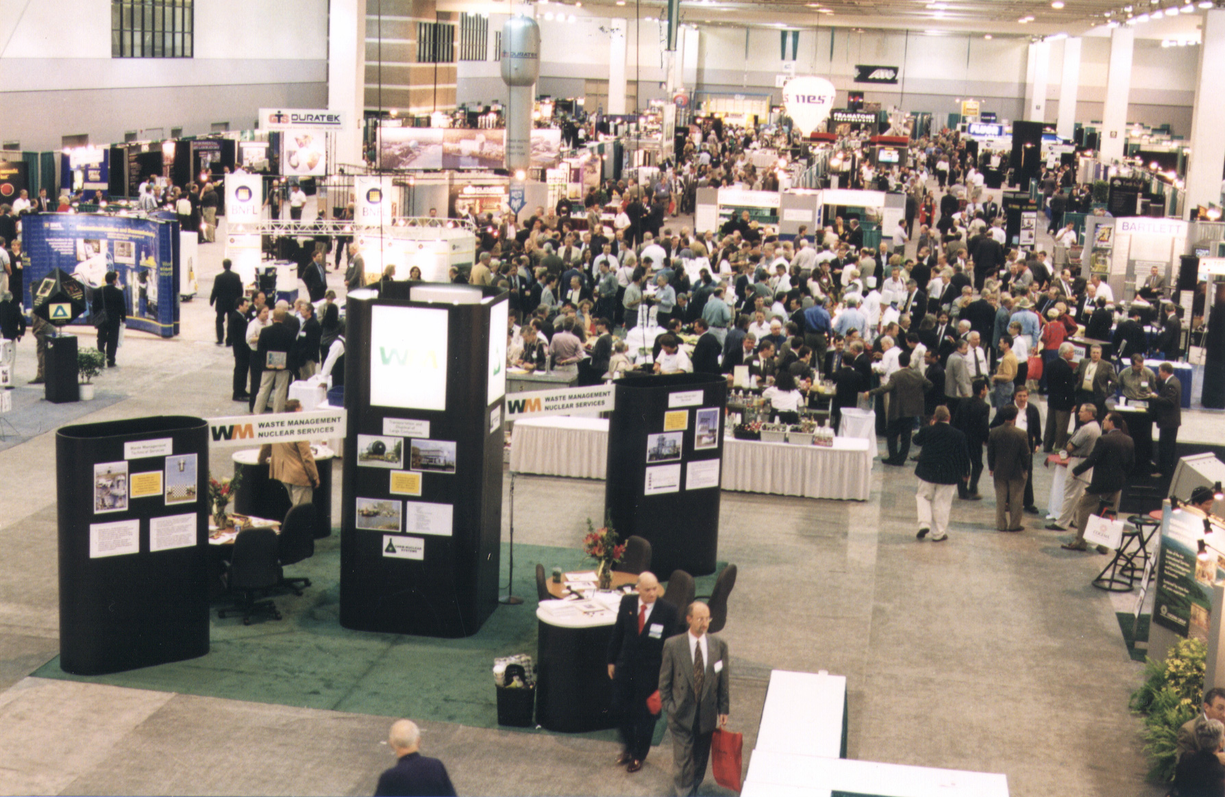 A view 
  
  from the exhibit hall at Tucson  
  Convention 
  Center
